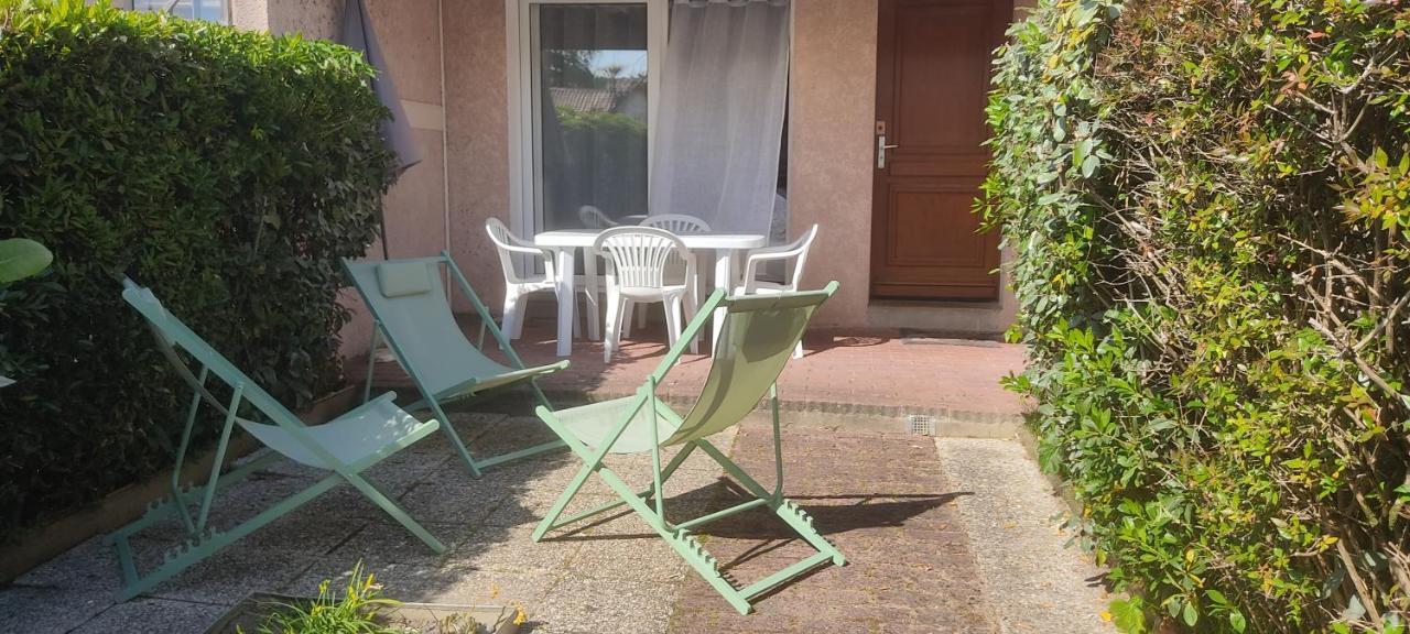Maison avec 2 jardinets à 800m de la plage Capbreton Esterno foto